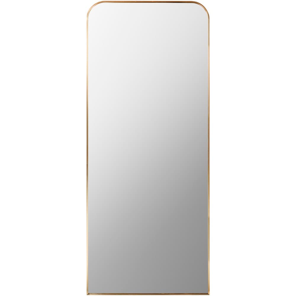 Aranya Aluminum Full Length Mirror in Gold by Livabliss