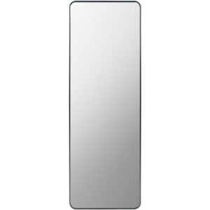 Aranya Aluminum Full Length Mirror in Black by Livabliss