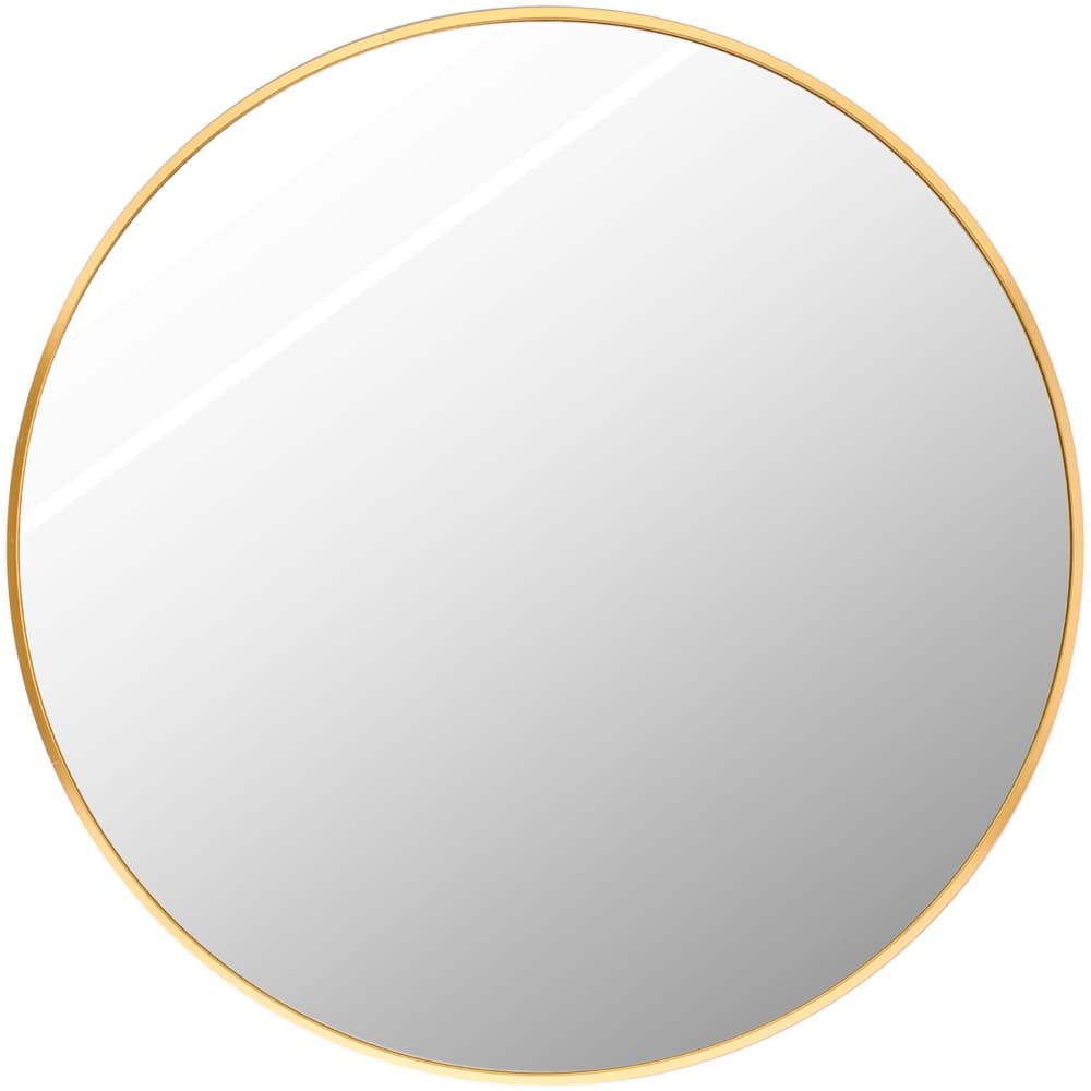 Aranya Aluminum Accent Mirror in Gold by Livabliss