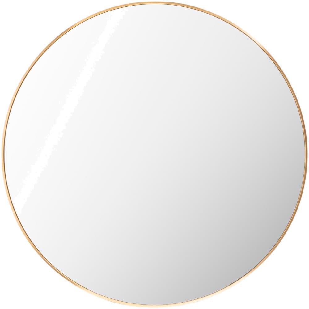Aranya Aluminum Accent Mirror in Gold by Livabliss