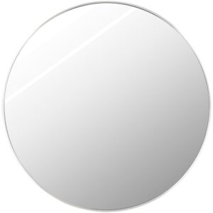 Aranya Aluminum Accent Mirror in Metallic Silver by Livabliss