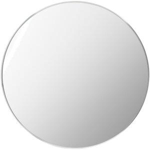 Aranya Aluminum Accent Mirror in Metallic Silver by Livabliss