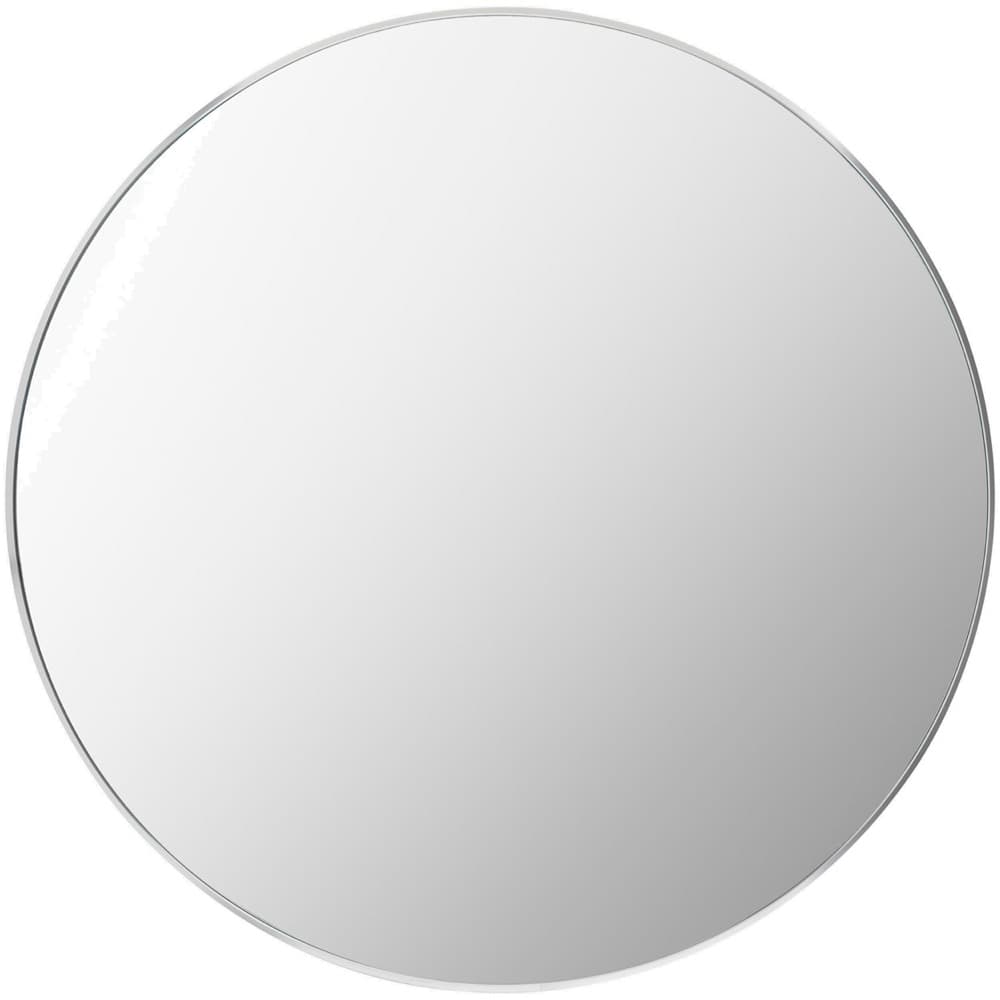 Aranya Aluminum Accent Mirror in Metallic Silver by Livabliss
