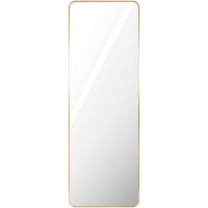 Aranya Aluminum Full Length Mirror in Gold by Livabliss