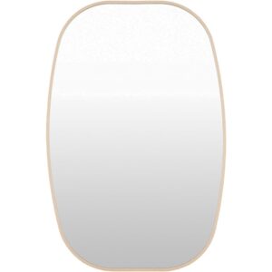 Aranya Aluminum Accent Mirror in Brown by Livabliss