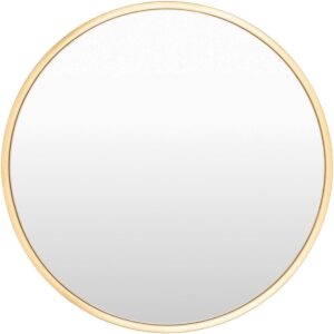 Carmen Iron Accent Mirror in Gold by Livabliss