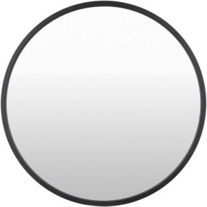 Carmen Iron Accent Mirror in Black by Livabliss