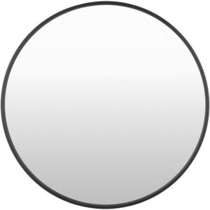 Carmen Iron Accent Mirror in Black by Livabliss