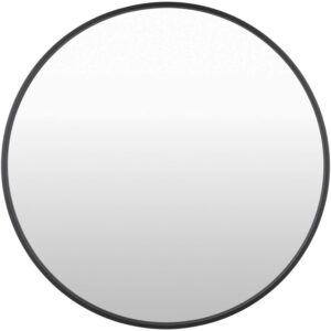 Carmen Iron Accent Mirror in Black by Livabliss