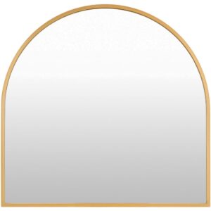 Carmen Iron Accent Mirror in Gold by Livabliss