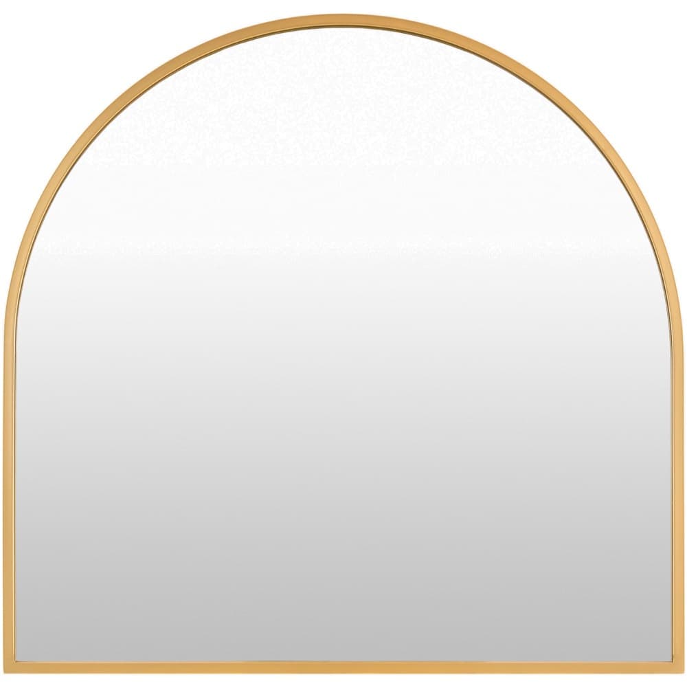 Carmen Iron Accent Mirror in Gold by Livabliss