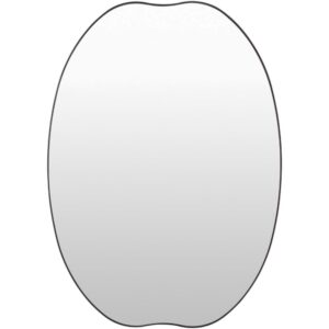 Auburn Iron Accent Mirror in Black by Livabliss