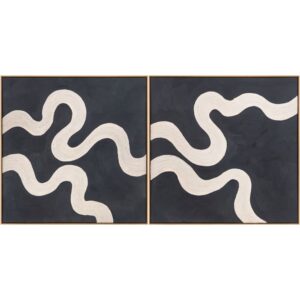 Rubans Framed Art Set by Livabliss