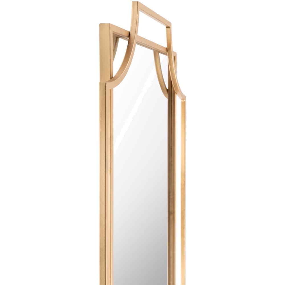 Kassandra Iron Accent Mirror in Gold by Livabliss - Image 2