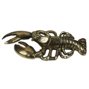 Antique Brass Lobster by HomArt