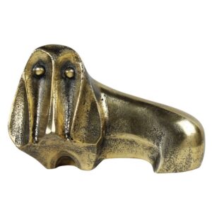 Antique Brass Dachshund by HomArt