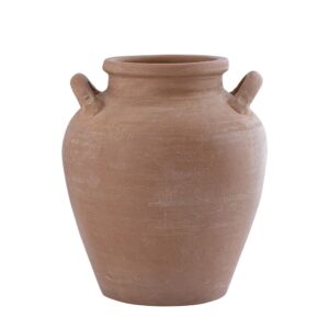 Terracotta Vase with Handles by BIDKhome