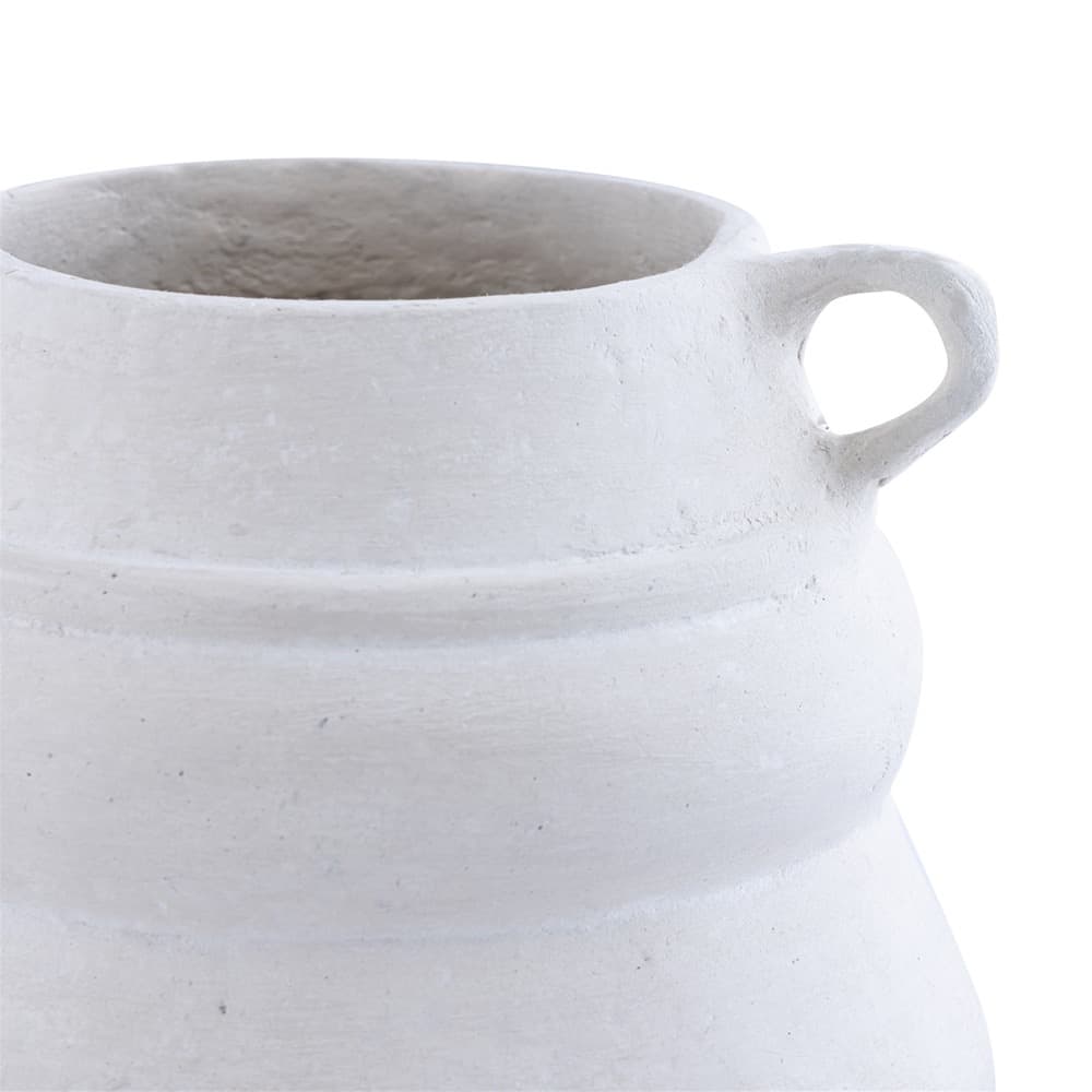 White Paper Mache Vase by BIDKhome - Image 5