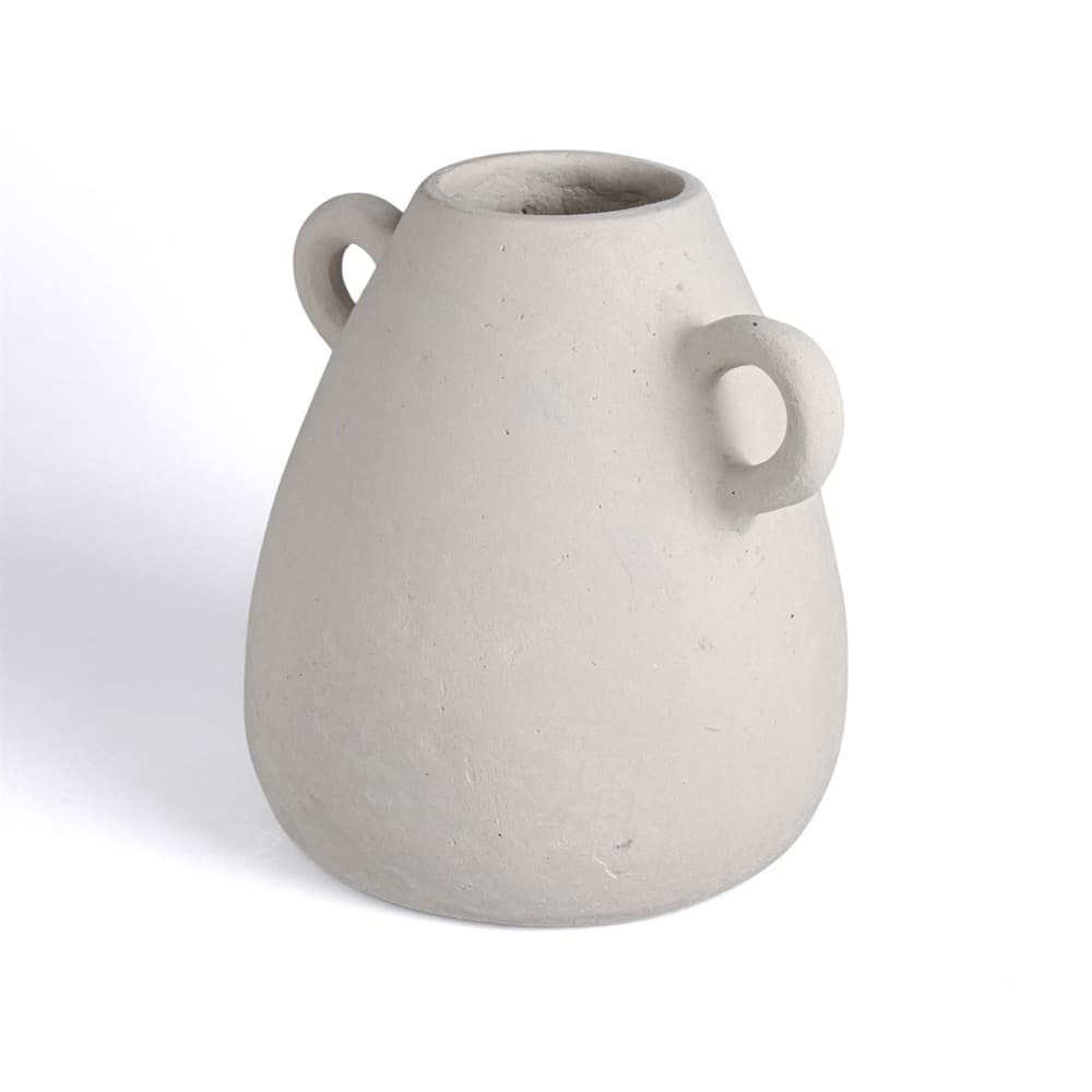 White Paper Mache Vase by BIDKhome - Image 3