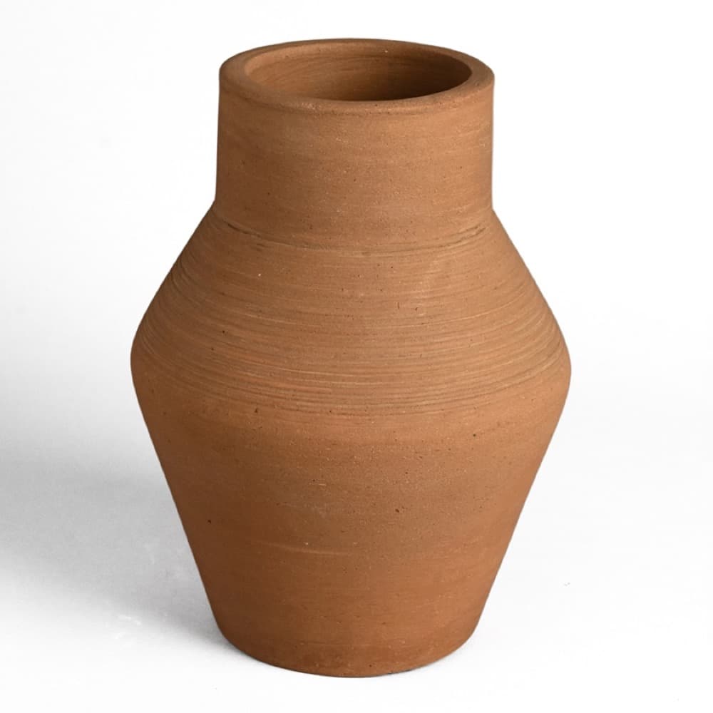 Natural Terracotta Vase by BIDKhome - Image 2