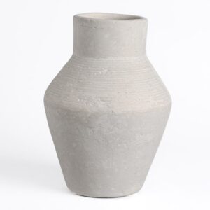 White Paper Mache Eco Mix Vase by BIDKhome