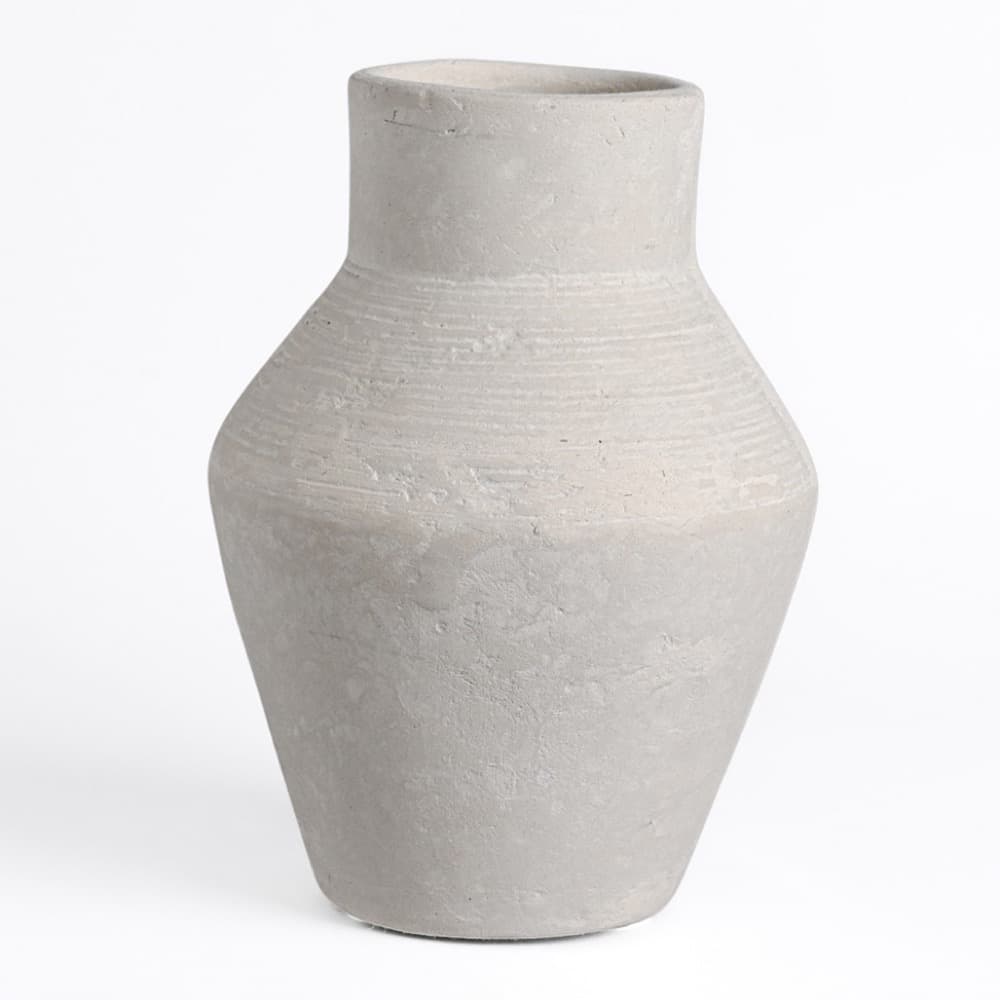 White Paper Mache Eco Mix Vase by BIDKhome