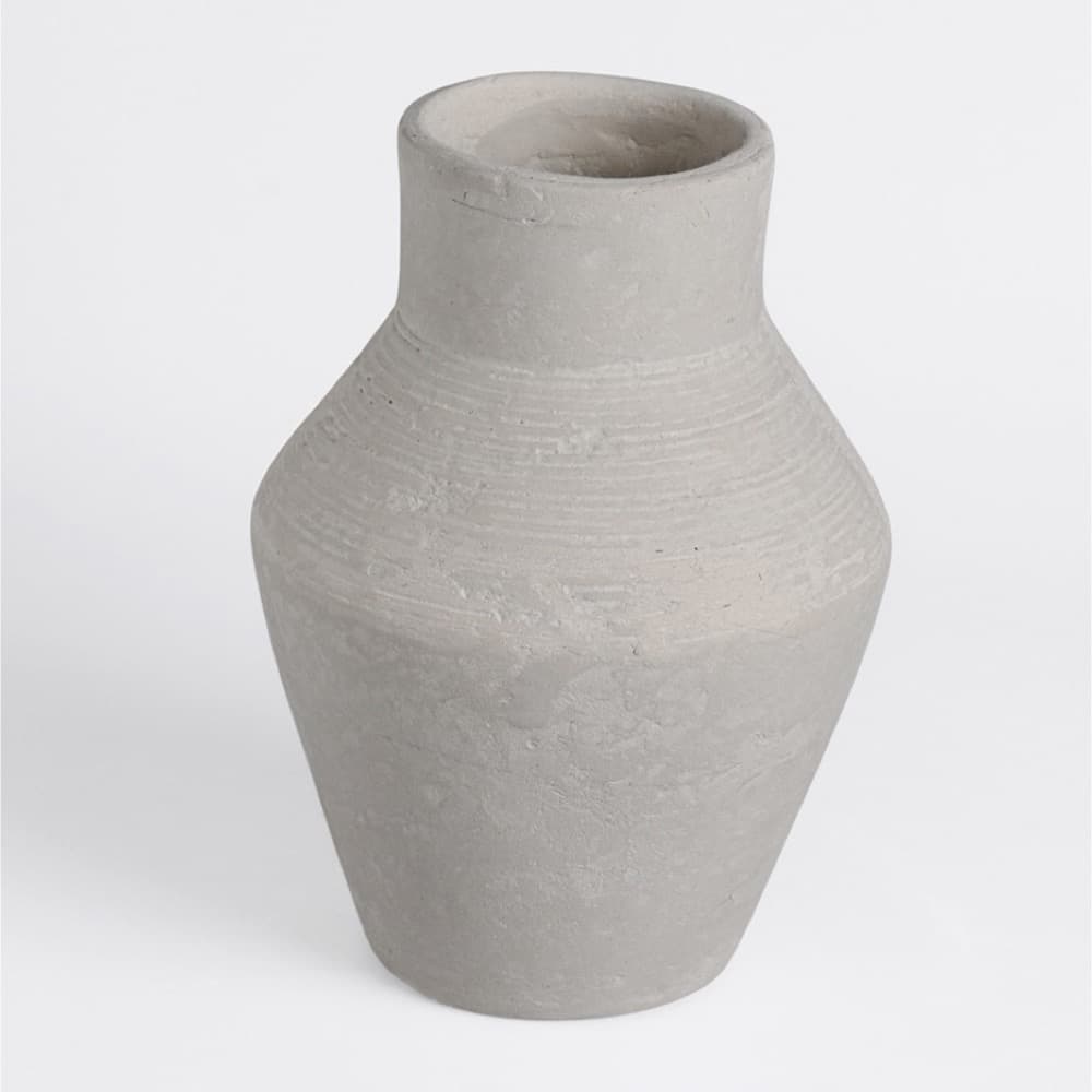 White Paper Mache Eco Mix Vase by BIDKhome - Image 2