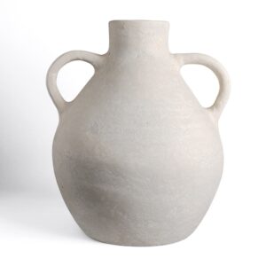 White Paper Mache Eco Mix Vase by BIDKhome