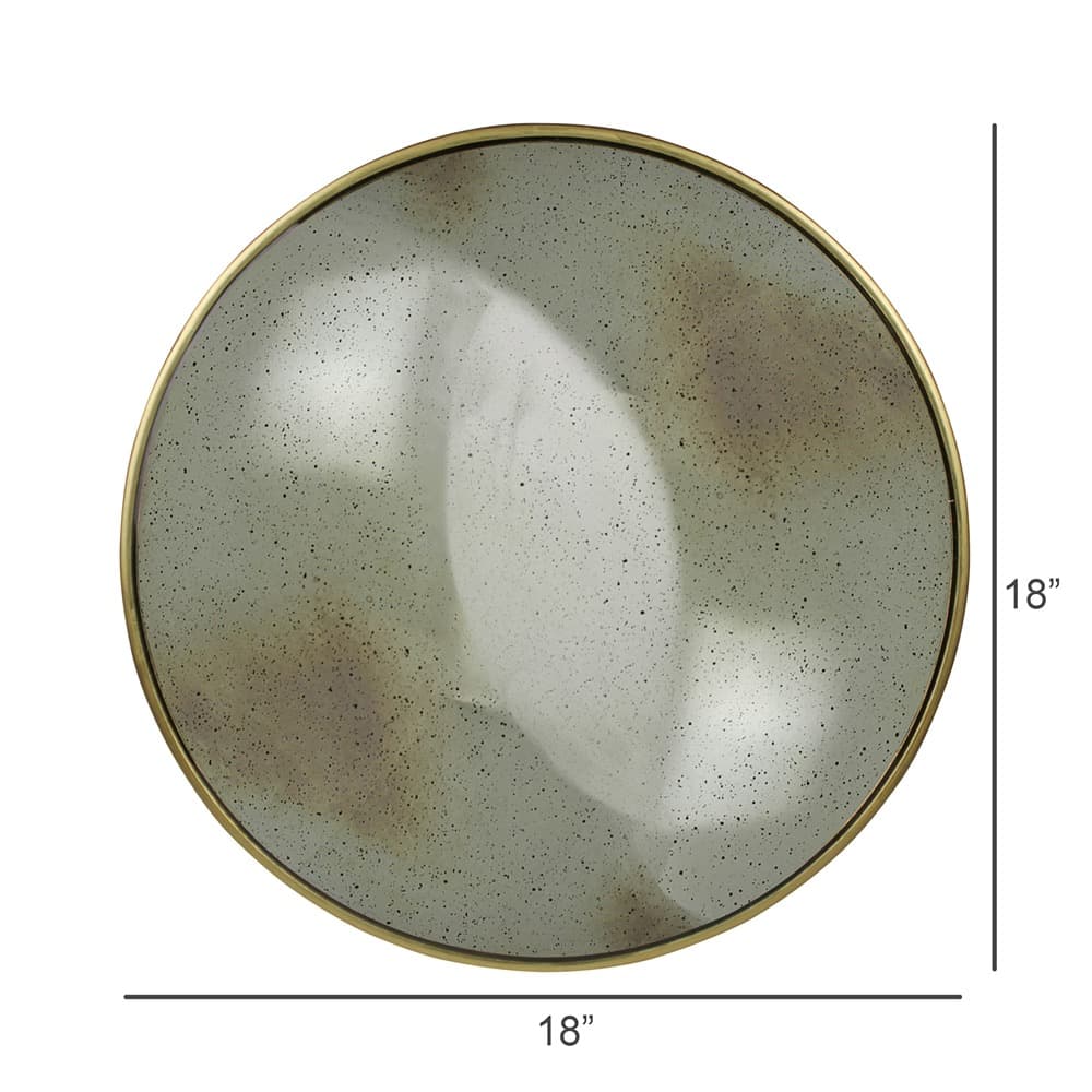 Brass Convex Mirrors in 3 Sizes by HomArt - Image 9