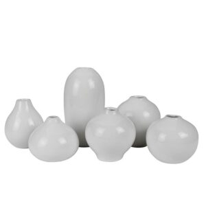 Little Ceramic Vases Set of 6 by HomArt
