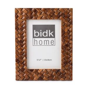 Criss Cross Wood Picture Frames in 3 Sizes by BIDKhome