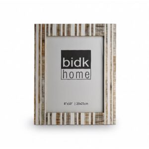 White & Light Grey Resin Picture Frames by BIDKhome