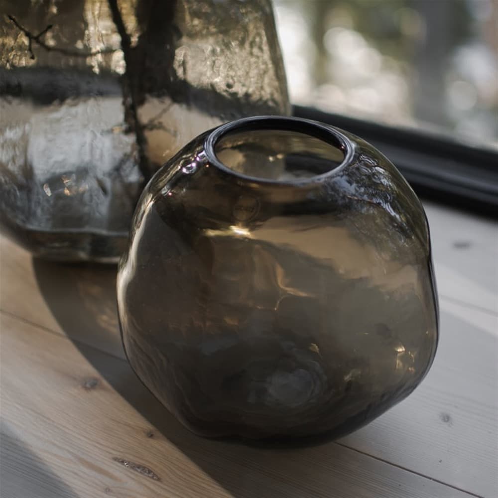 Brown Pebble Glass Vase by DBKD - Image 2