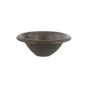 Bosque Cereal Bowl Brown Stoneware by Pomax