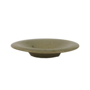 Bosque Pasta/Soup Bowl Olive Stoneware by Pomax