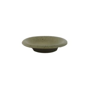 Bosque Appetizer Plate Olive Stoneware by Pomax