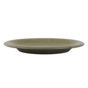 Bosque Dinner Plate Olive Stoneware by Pomax