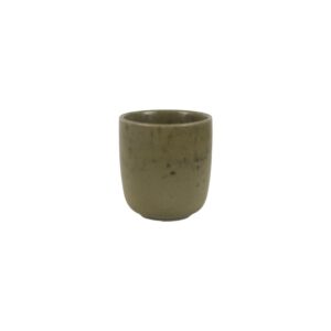 Bosque Tumbler Olive Stoneware by Pomax