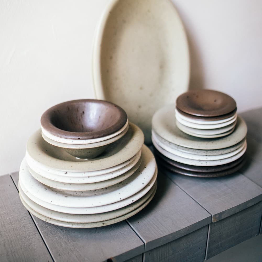 Bosque Cereal Bowl White Stoneware by Pomax - Image 5