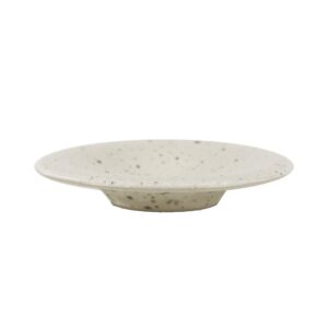 Bosque Pasta/Soup Bowl White Stoneware by Pomax