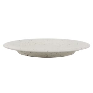 Bosque Dinner Plate White Stoneware by Pomax