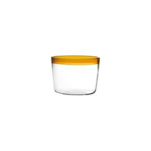 Tarifa Drinking Glass Amber 6 fl oz Borosilicate Glass by Pomax