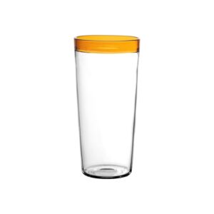 Tarifa High Ball Glass 13 fl oz Amber Borosilicate Glass by Pomax