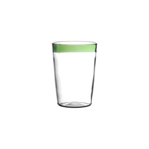 Tarifa Green Drinking Glass 10 fl oz Borosilicate Glass by Pomax