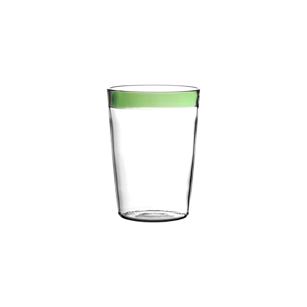 Tarifa Green Drinking Glass 10 fl oz Borosilicate Glass by Pomax