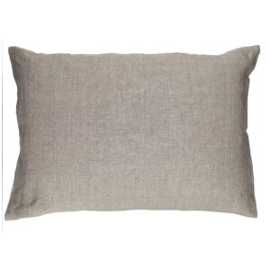 Alpha Basics Natural Linen Cushion by Pomax