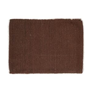 Frivole Brown Cotton Placemat by Pomax