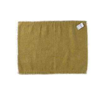 Frivole Tumeric Cotton Placemat by Pomax