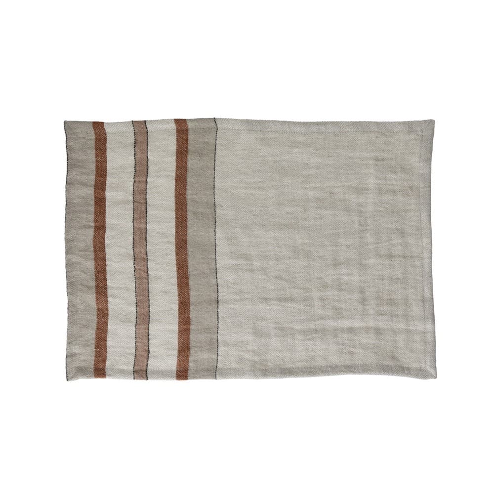 Brunello Mixed Colors Linen Placemat by Pomax