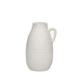 Trulli Vase Off-White Aluminium by Pomax